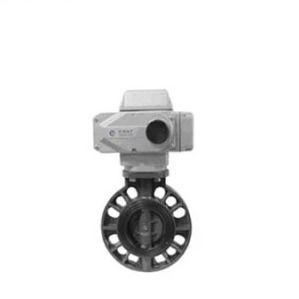 Valvola a farfalla azionata elettricamente UPVC Dn50 - Dn300