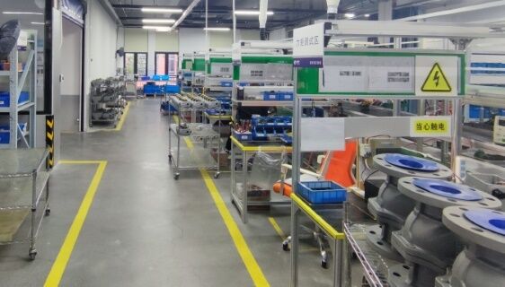 Wuhan Grat Control Valve Co., Ltd. linea di produzione del fabbricante