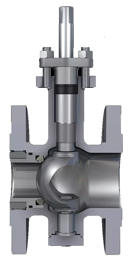 Valvola a sfera elettrica a trunnion in acciaio inossidabile di tipo V per la regolazione del medio corrosivo 2