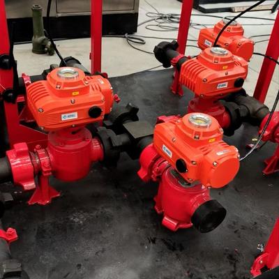 Attuatore elettrico antideflagrante 600N·m IP67 Certificato CNEX ATEX Ex db ⅡC T6 Gb Per valvole a sfera/farfalla/a saracinesca in sistemi di tubazioni petrolifere e del gas e valvole di controllo petrolchimiche